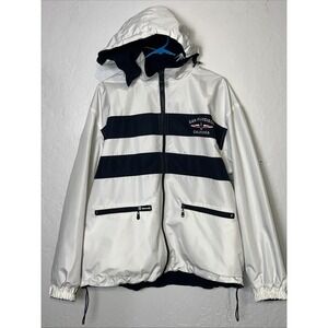 Men's Medium Fleece Lined Jacket Wind & Rain Jacket San Francisco, California ✅